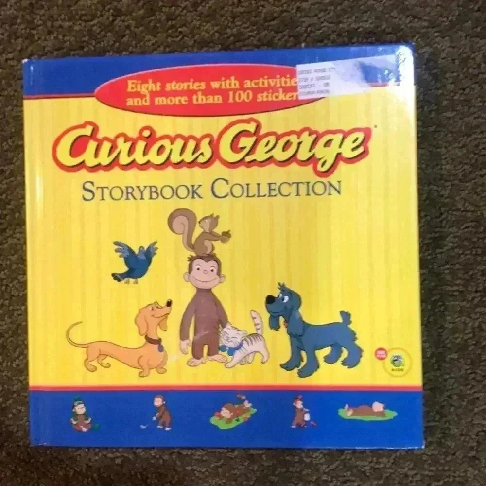 Hardcover curious George book collection